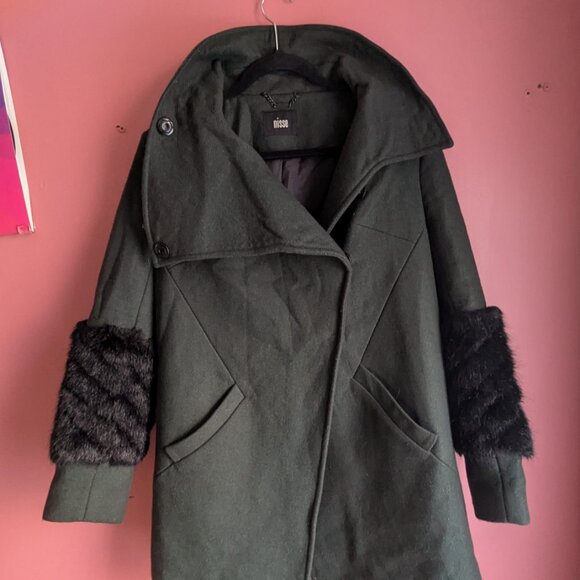 Asymmetrical Winter Coat - Picture 3 of 15